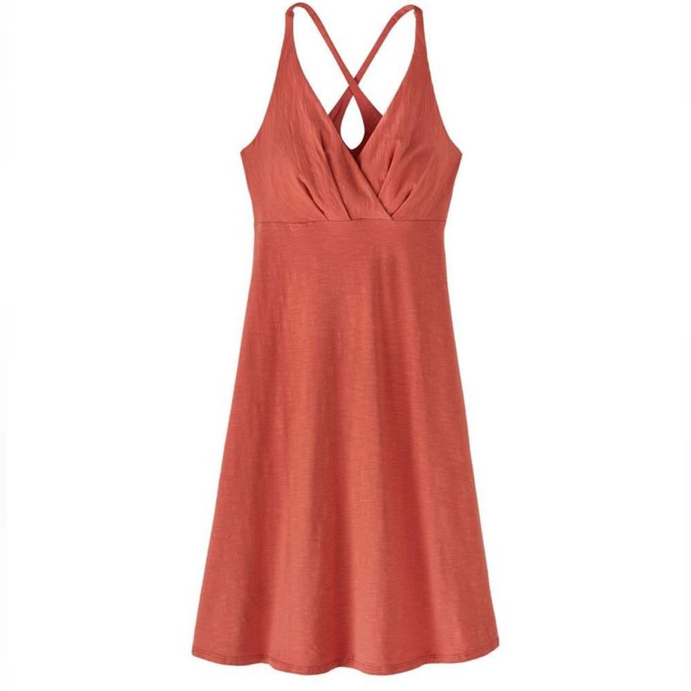 Patagonia Amber Dawn Dress Quartz Coral Extra Large